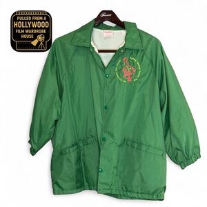 Vintage 1990 Cardinal Windbreaker Green Jacket